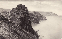 Vintage Postcard Castle Rock Lynton Devon Montague Cooper - Lynmouth & Lynton