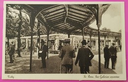 Cp Vichy Le Parc Les Galeries Couvertes Carte Postale 03 Allier Non écrite - Vichy