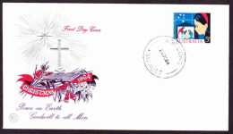 Australia - 1964 - Christmas - Adelong Cancellation - FDC - Lettres & Documents