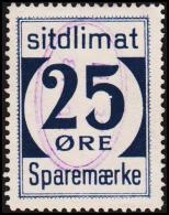 1939. Sparemærke Sitdlimat. 25 ØRE. Nr. 37 Avane.  (Michel: ) - JF127732 - Colis Postaux