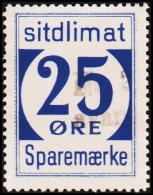 1939. Sparemærke Sitdlimat. 25 ØRE Nr. 2 Avane.  (Michel: ) - JF127787 - Pacchi Postali