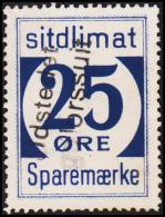 1939. Sparemærke Sitdlimat. 25 ØRE Udstedet Igdlorssuit. (Michel: ) - JF127812 - Paquetes Postales