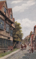Rye - Old Hospital - Wonderful Old Post Card (Salmon Series)  From An Original Water Colour Drawing By A.R. Quinton - Rye