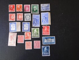 Norvège  Lot De 21 Timbres Oblitérés - Collections