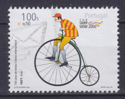 Portugal 2000 Mi. 2434    100 E / 0.50 € The Stamp Show, London Radfahren Bicycle Bicyclette (1871) - Gebraucht