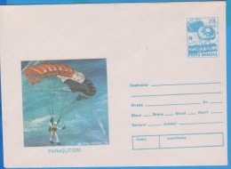 Sport Parachutting, Skydiving ROMANIA POSTAL STATIONERY 1993 - Fallschirmspringen