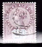 Jamaica, 1889, SG 29, Used (Wmk Crown CA) - Jamaïque (...-1961)