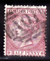 Jamaica, 1870, SG 7, Used (Wmk Crown CC) - Jamaïque (...-1961)