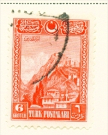 TURKEY  -  1926  Pictorial Definitives  6g  Used As Scan - Oblitérés