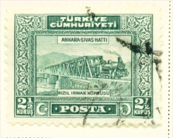 TURKEY  -  1929  Pictorial Definitive  21/2k  Used As Scan - Gebruikt