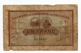 Toulouse-  1 Franc - Cámara De Comercio