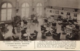 CPA 58 NEVERS HOTEL DE FRANCE ET GRAND HOTEL REUNIS - Nevers