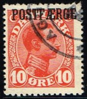 1919. Parcel Post (POSTFÆRGE). Chr. X. 10 Øre Red. (Michel: PF1) - JF158767 - Paketmarken