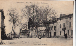 81- Labruguiere  Place Thiers Et Ancienne Gendarmerie - Labruguière