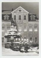 Ansichtskarte Schneeberg"Bergmannsbrunnen Zur Weihnachtszeit " - Schneeberg