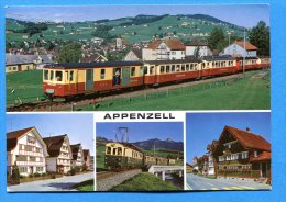 Mans1275, Appenzell, Appenzeller Bahn PTT, Bahn, GF, Circulée 1982 - AI Appenzell Innerrhoden