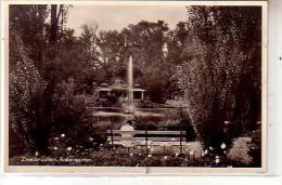 Allemagne - Zweibrücken Rosengarten - Animé Femme De Dos Assise Sur Un Banc - Jet D'eau - CPSM - Zweibruecken