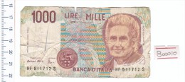 1990 - 1000 Lire Montessori - Italia - Banconota Banknote - 1000 Liras