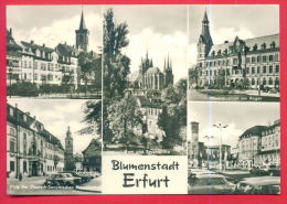 161615 /  Erfurt - BLUMENSTADT , KRAMERBRUCKE , HOTEL ERFUNTER HOF , DOM SEVERIKIRCHE - Germany Deutschland Allemagne - Erfurt