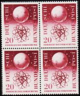 1955. 4x 20 Pf. Atom.  (Michel: 214) - JF127880 - Andere & Zonder Classificatie