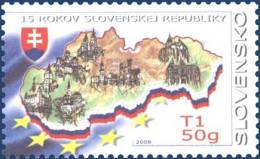 Slovakia 2008 Mi 572 ** - Unused Stamps