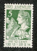 5549  Swiss 1913  Mi.# 117 * Scott # B1  (cat. 1.50€)  Offers Welcome! - Unused Stamps