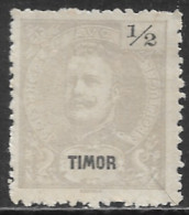 Timor – 1898 King Carlos 1/2 Avos Mint Stamp - Timor