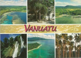 Vanuatu - CPM Neuve ** - Unused Postcard - Paysage-landscape-waterfall-cascade-resort-hotel-plantation-cocotier-coconut - Vanuatu