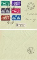 LUXEMBOURG  1951 EUROPA CEPT PRECURSOR FDC  /zx/ - 1956