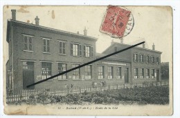 CPA Abîmée Et Tachée - Avion - Ecole De La Cité - Avion