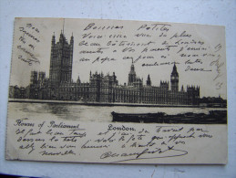 CPA. 1903 HOUSES OF PARLIAMENT LONDON - Houses Of Parliament