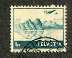 5661  Swiss 1941  Mi.# 392 (o) Scott # C32  (cat. .90€)  Offers Welcome! - Used Stamps