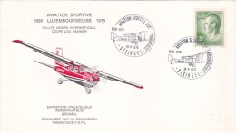 Luxembourg 1978 50th Anniversary Cup Lou Hemmer Souvenir Cover - Storia Postale