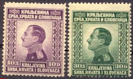 YUGOSLAVIA - JUGOSLAVIA - S.H.S. - King ALEKSANDER I  - **MNH - 1924 - Unused Stamps