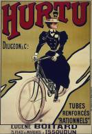 MAGNET (FRIDGE MAGNET) SIZE.7X5 CM. APROX -  Vintage Advertising Cycles - Deportes