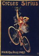 MAGNET (FRIDGE MAGNET) SIZE.7X5 CM. APROX -  Vintage Advertising Cycles - Deportes