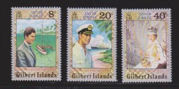 Gilbert Islands 1977 QEII Silver Jubilee Set 3 MNH - Isole Gilbert Ed Ellice (...-1979)