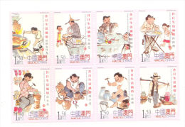 Macao Macau 2006 Everyday Life In The Past Blk Of 8 MNH - Unused Stamps