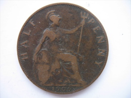 HALF PENNY 1906 - C. 1/2 Penny