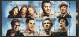 1999 Finlandia, Artisti Finlandesi  , Libretto, Serie Completa Nuova (**) - Entiers Postaux