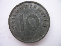 10 REICHSPFENNIG 1940 A - 10 Reichspfennig