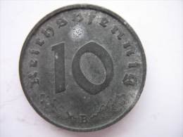 10 REICHSPFENNIG 1944 B - 10 Reichspfennig