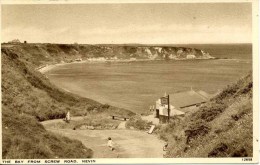 GWYNEDD - THE BAY FROM SCREW ROAD, NEVIN Gwy181 - Caernarvonshire