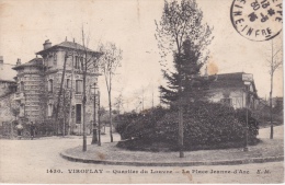 VIROFLAY  ( 78 )  Quartier  Du Louvre - La Place Jeanne D'Arc - Viroflay