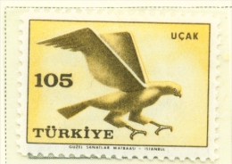 TURKEY  -  1959  Air  Birds  105k   Mounted/Hinged Mint - Nuovi