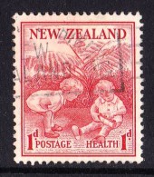 New Zealand 1938 Health Stamp - Children Playing Used - Usati