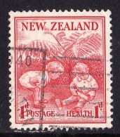 New Zealand 1938 Health Stamp - Children Playing Used - - Used Stamps