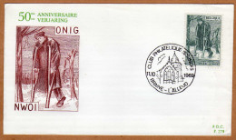 Enveloppe Cover Brief FDC 279 1510 Invalide De Guerre Braine-l'Alleud - 1961-1970