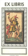 Ex-Libris - ** Vierge **- Italien Par  Par Il Meneghello à Milan - (5,3 X 10,6 Cm) -  Bel état. - Exlibris