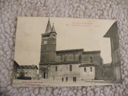 A250. CPA.  65.  CASTELNAU-MAGNOAC.  L'Eglise.  Beau Plan Animé. écrite & Voyagée 1924 - Castelnau Magnoac